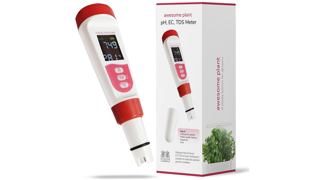How to use and calibrate Awesome Plant PH TDS EC Meter