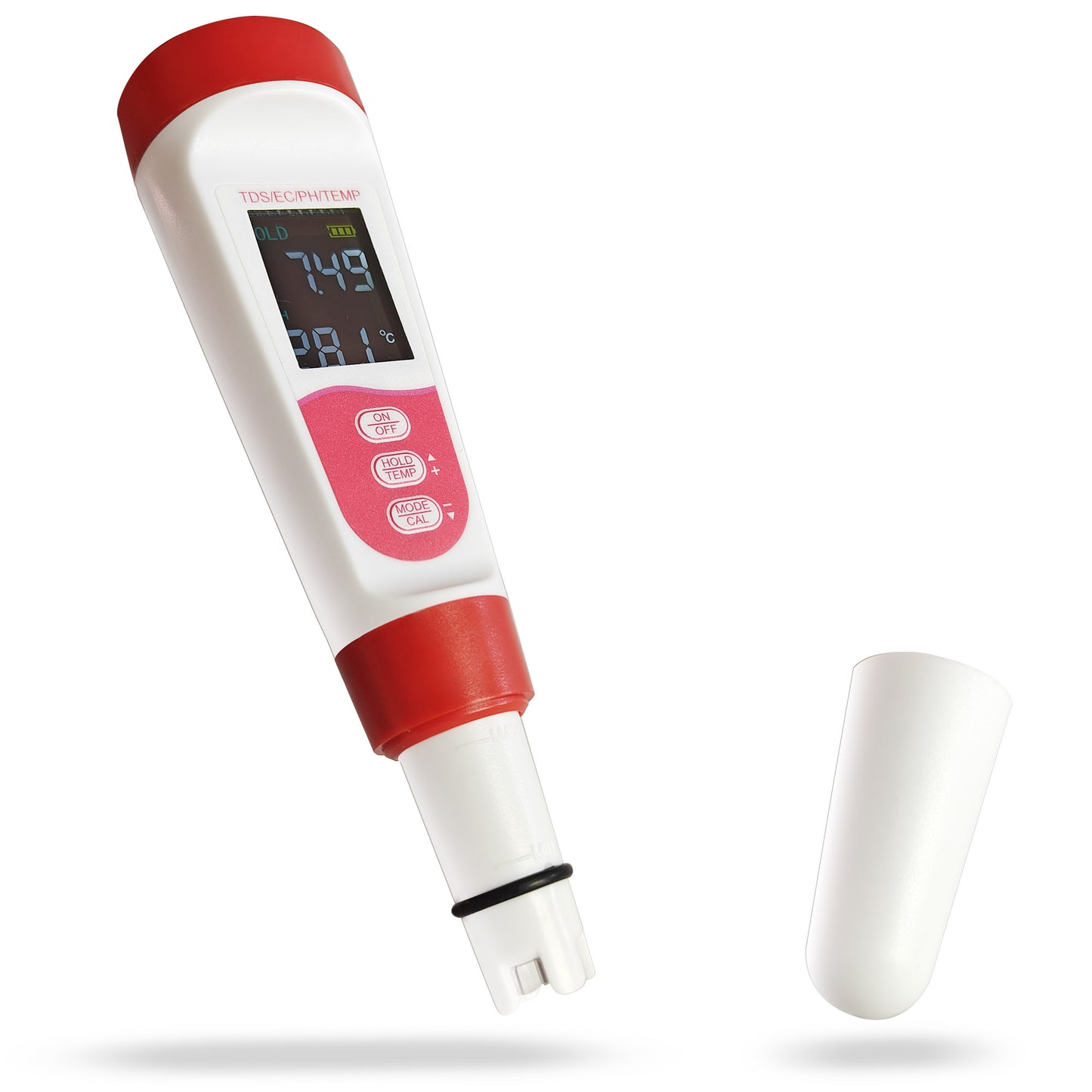 pH TDS EC Meter for indoor hydroponic garden