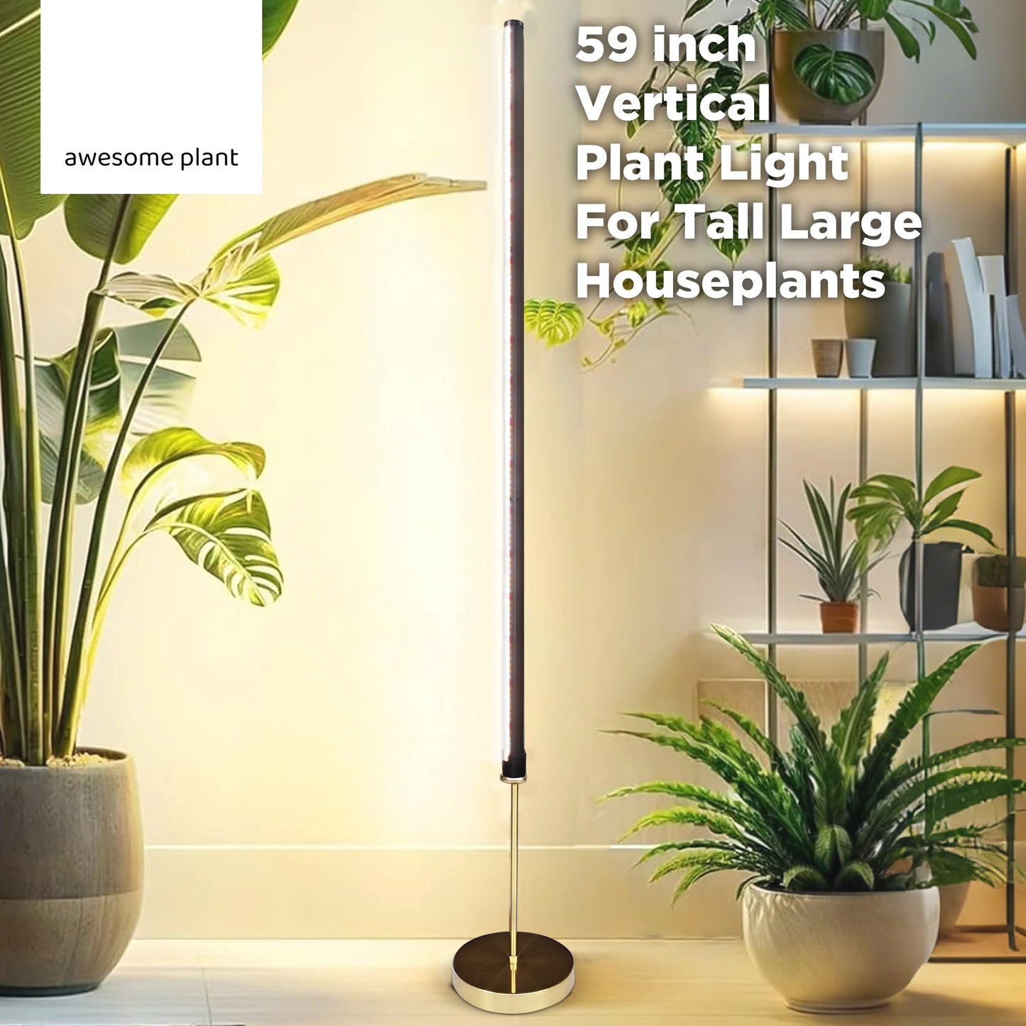 59 inch Vertical Plant Light Classic