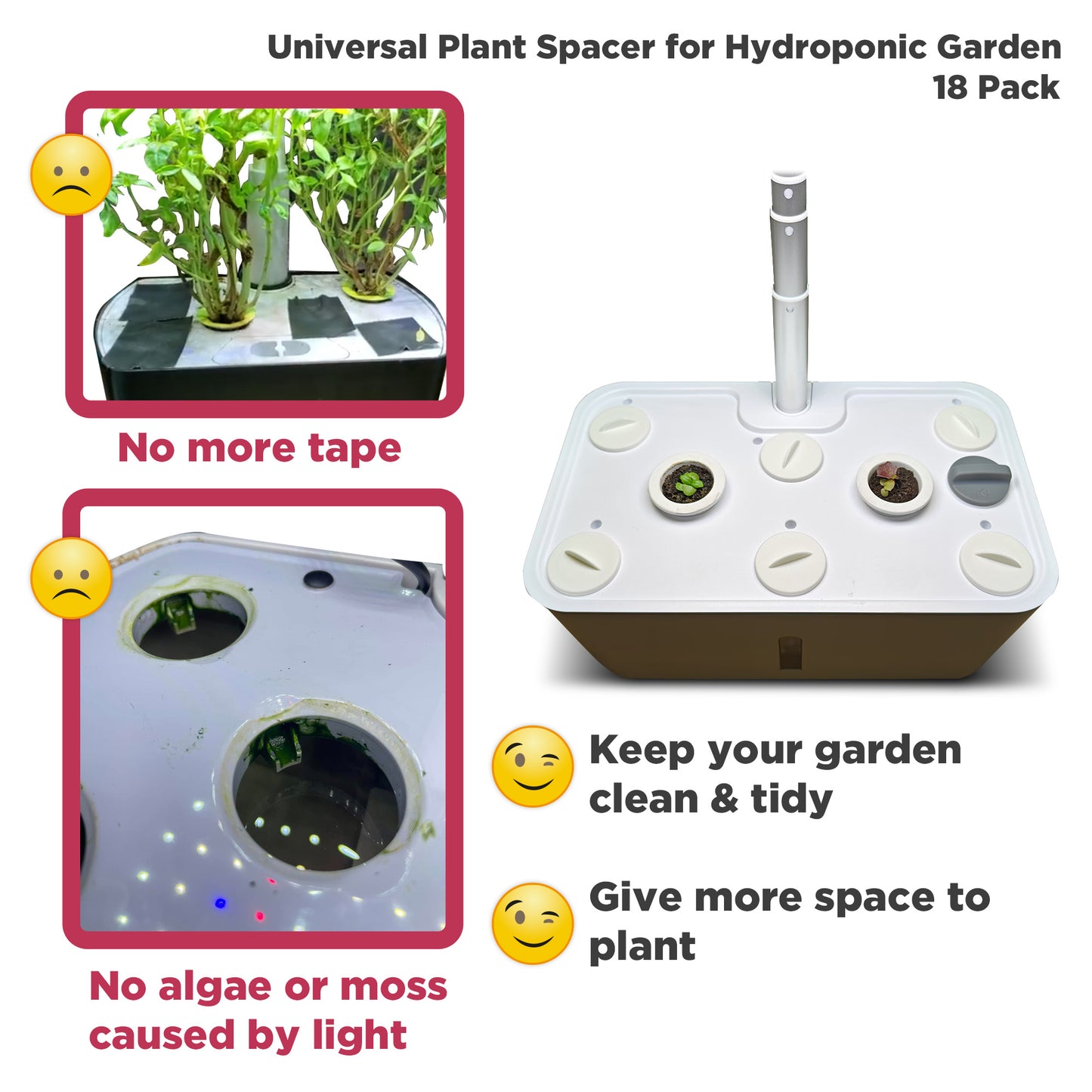 Awesome Plant Universal Spacer Cover (18 Pack)