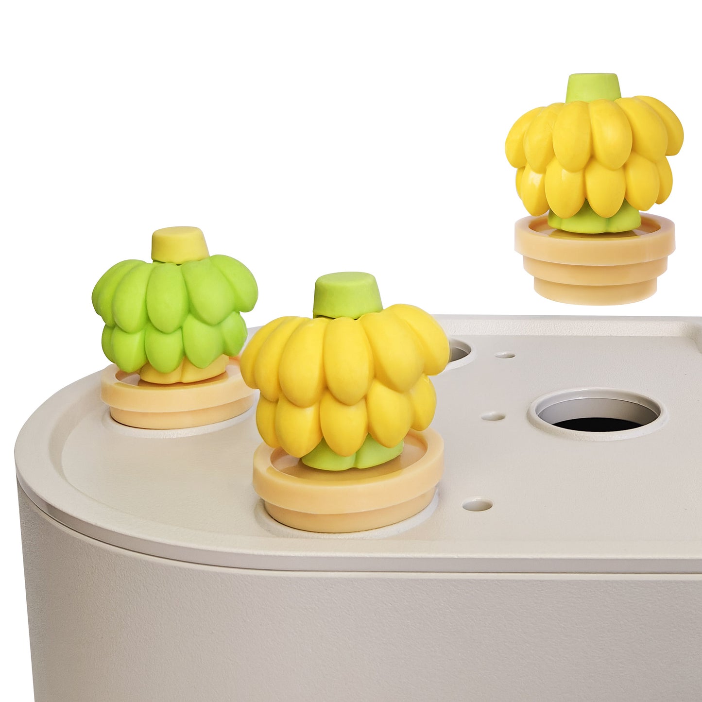 Banana Universal Spacer for AeroGarden and Other Indoor Hydroponic Gardens (8 Pack)