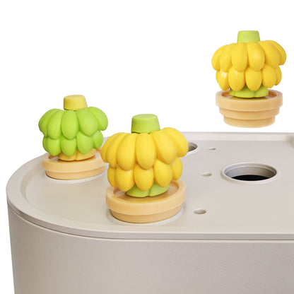 Banana Universal Spacer for AeroGarden and Other Indoor Hydroponic Gardens (8 Pack)