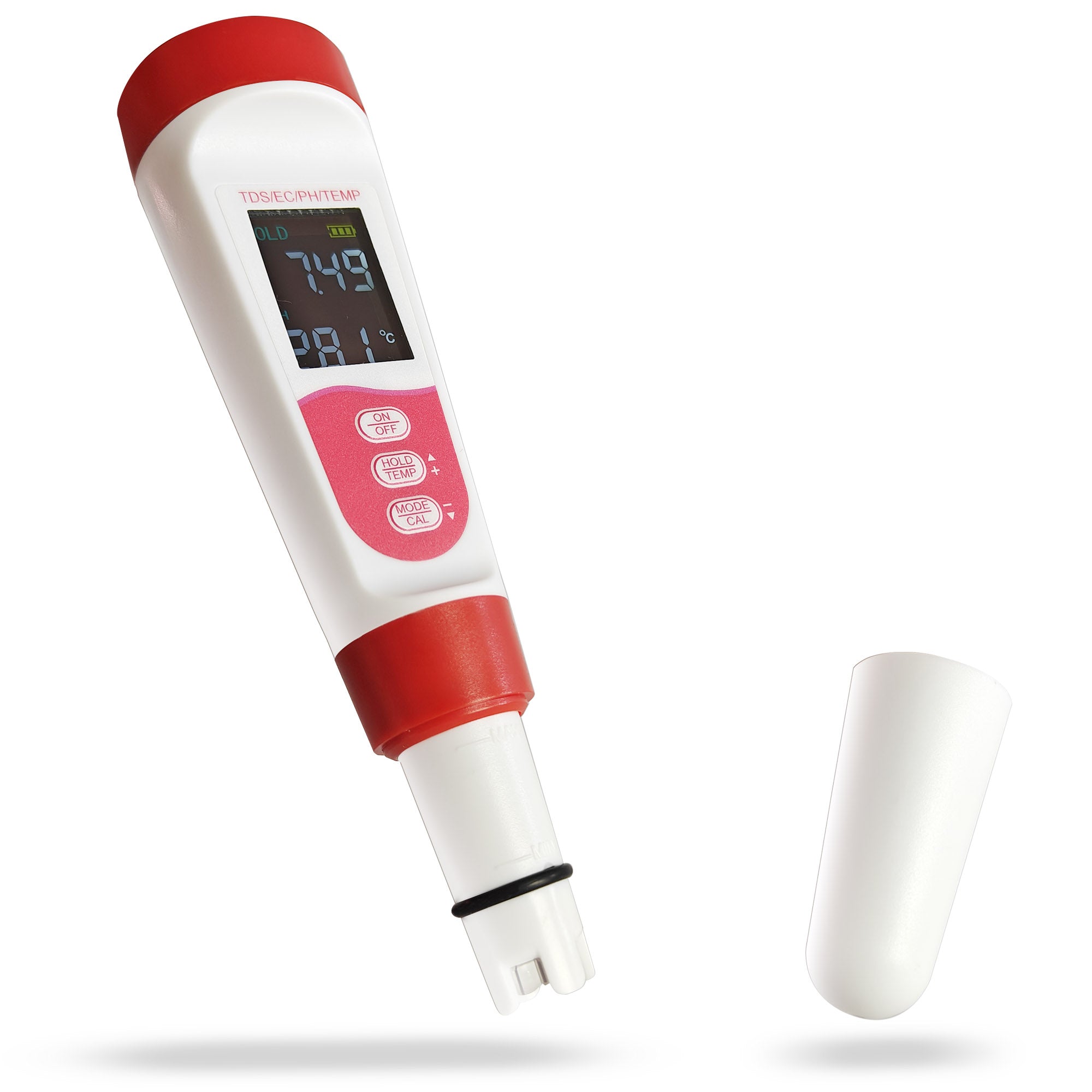 4-in-1 pH TDS EC Temp Meter for Indoor Hydroponic System – Awesome Plant