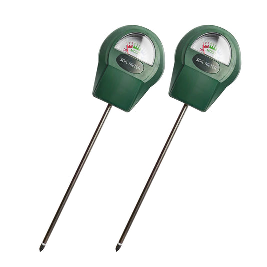 2-Pack Soil Moisture Meter, No Battery Required