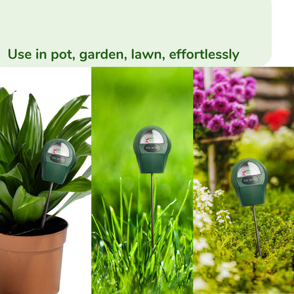 pot plant moisture meter 2-Pack Soil Moisture Meter, No Battery Required – Awesome Plant