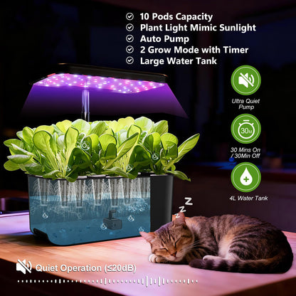 Awesome Plant 10Lite Indoor Hydroponic Garden