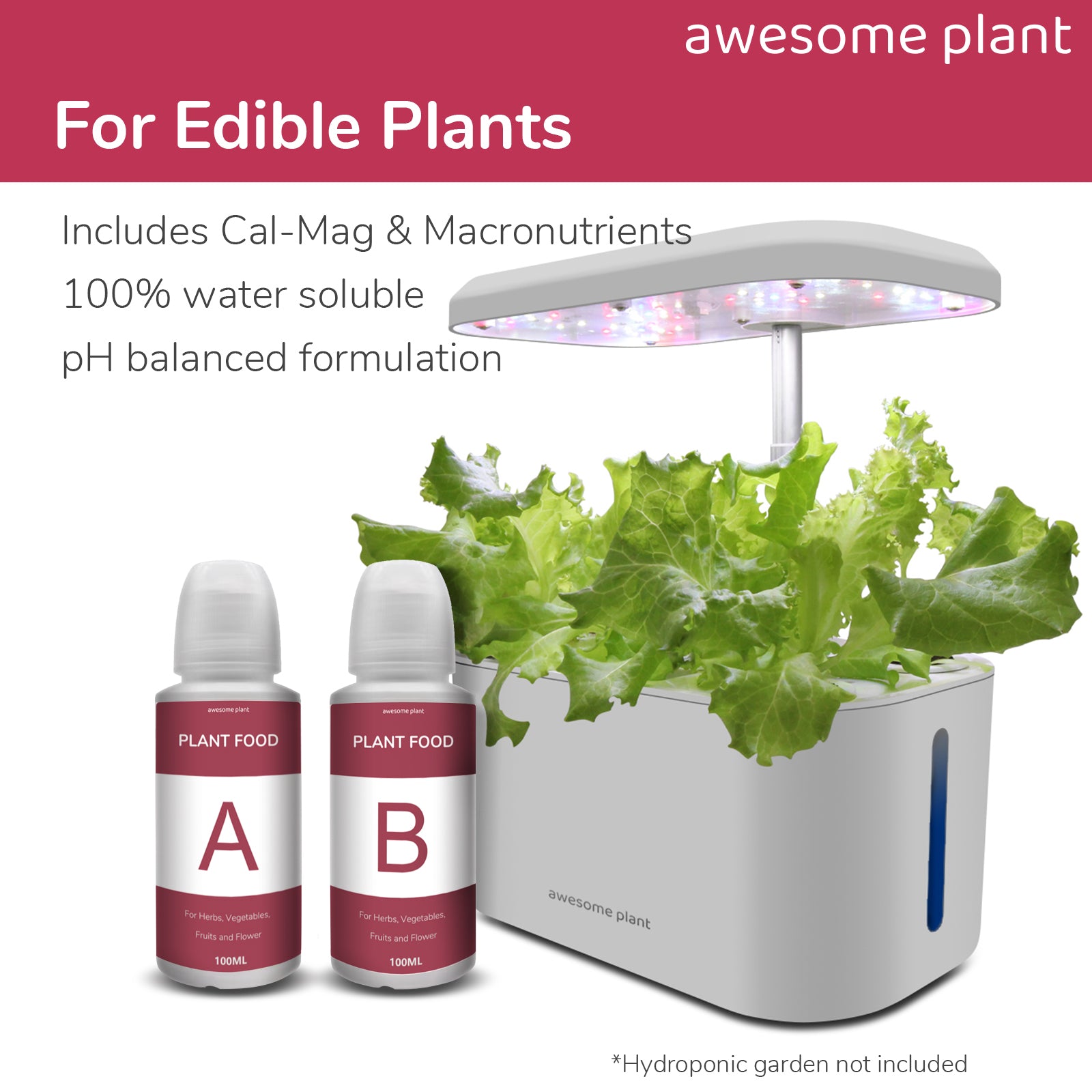 hydroponic garden plant food Awesome Plant Hydroponic Plant Food (9.9 oz. Pack)