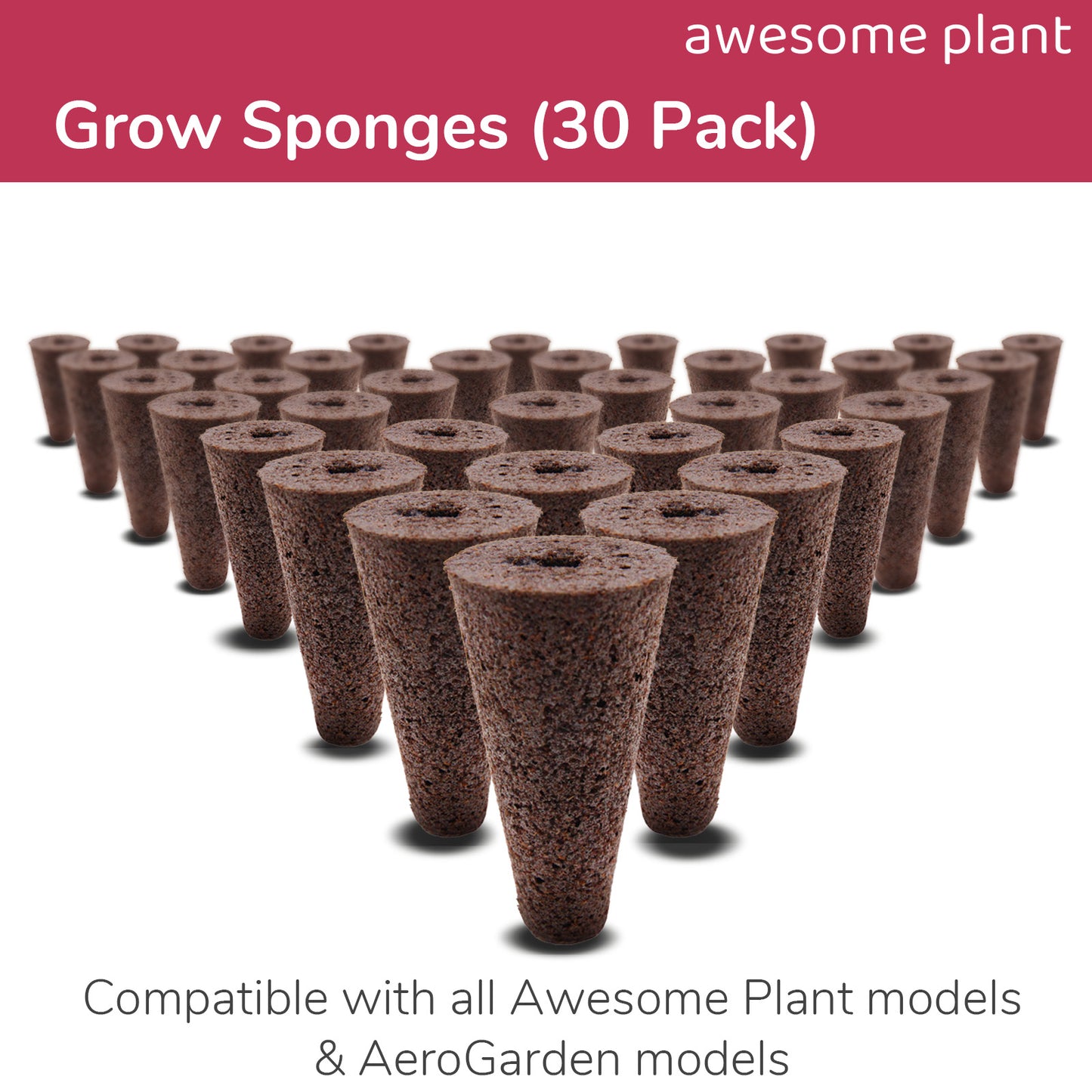 Awesome Plant Grow Sponges (30 Pack)